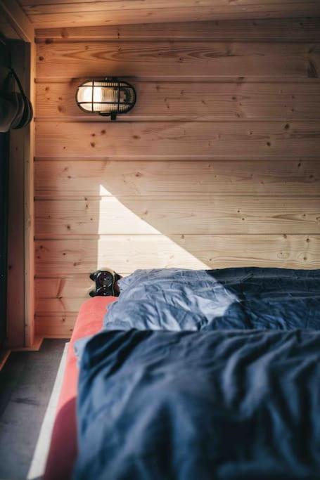 Idyllisches Tiny House III Mit Sauna Löbau Exterior foto